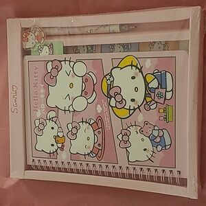 Sanrio hellow kitty note book with a pen